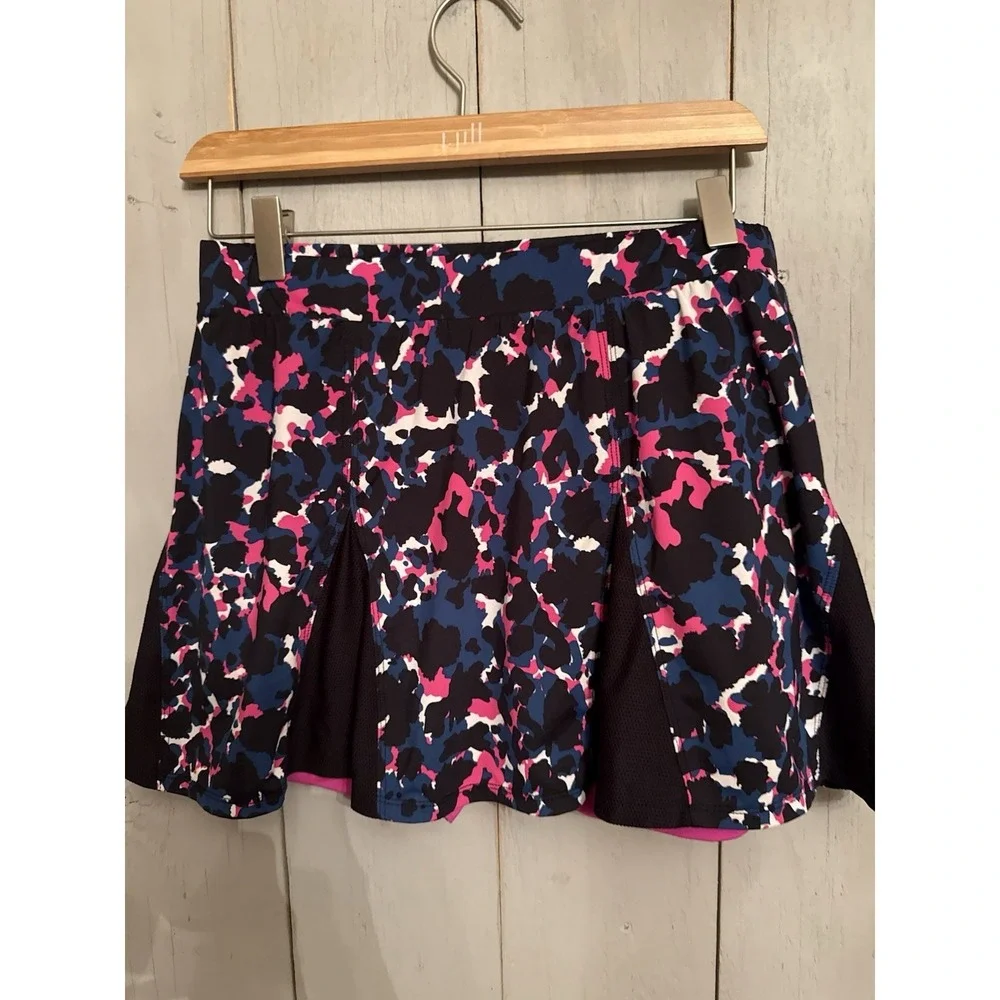 Tail Women's M Pink Black Blue Geometric Athletic Golf Skort Pickle Ball